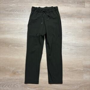 Lululemon On The Fly Ankle Pant Women’s 4‎ Color Green